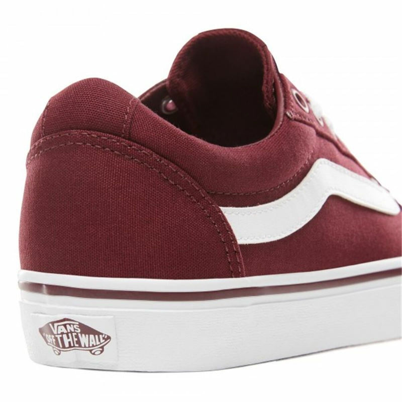 Zapatillas Casual Mujer Vans Ward Rojo