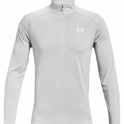 Camiseta de Manga Larga Hombre Under Armour Tech 2.0 1/2 Zip Blanco