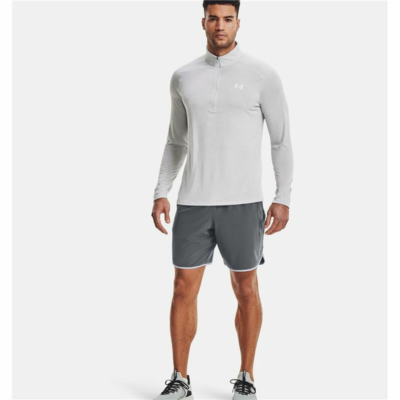 Camiseta de Manga Larga Hombre Under Armour Tech 2.0 1/2 Zip Blanco