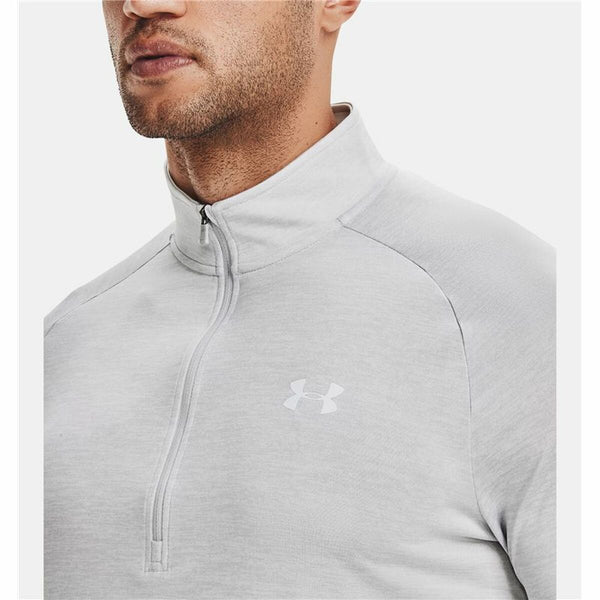 Camiseta de Manga Larga Hombre Under Armour Tech 2.0 1/2 Zip Blanco