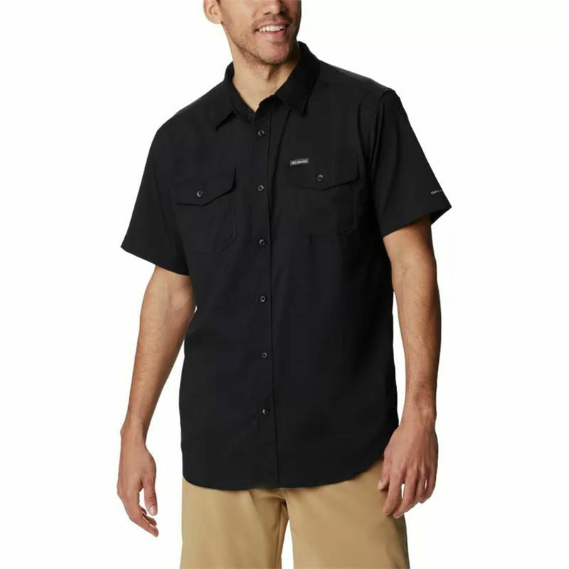 Chemise courte Columbia Utilizer™ II Solide noire