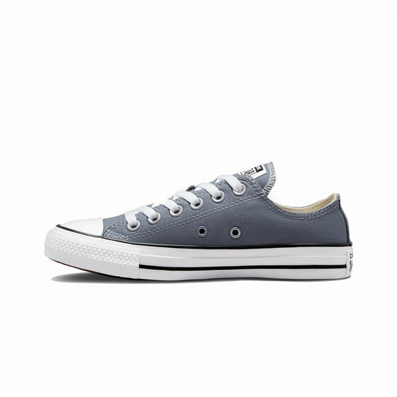 Chaussures décontractées Converse Chuck Taylor All-Star Low pour hommes gris foncé