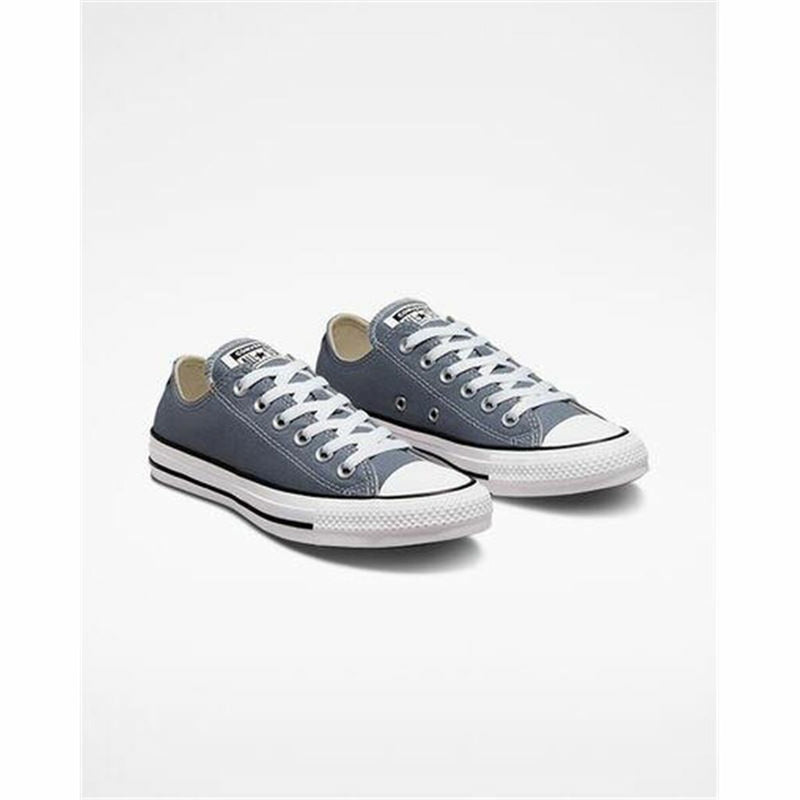 Chaussures décontractées Converse Chuck Taylor All-Star Low pour hommes gris foncé