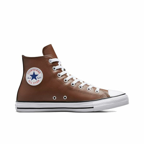 Baskets décontractées Converse Chuck Taylor All Star Hi marron pour femmes