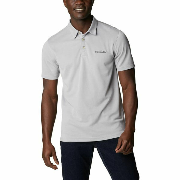 Polo de Manga Corta Hombre Columbia Nelson Point™ Gris