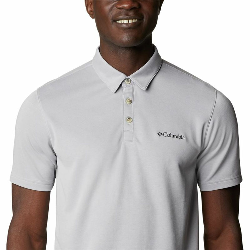 Polo de Manga Corta Hombre Columbia Nelson Point™ Gris