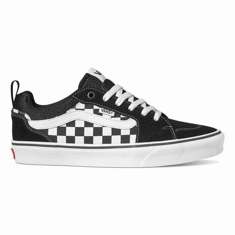 Chaussures décontractées pour hommes Vans Filmore Checkerboard Noir