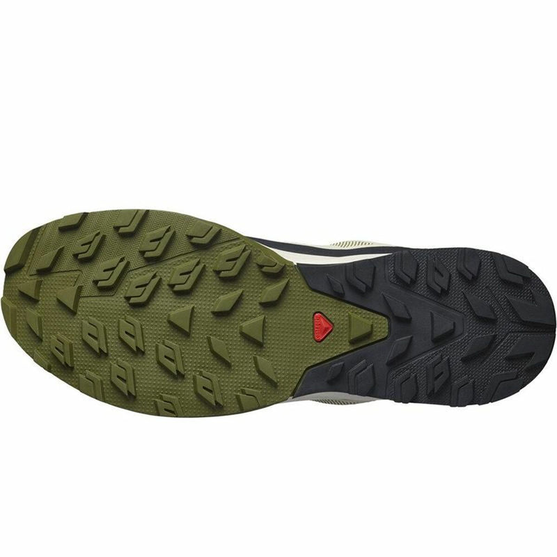 Chaussures de sport Salomon Outrise Gore-Tex jaunes pour hommes