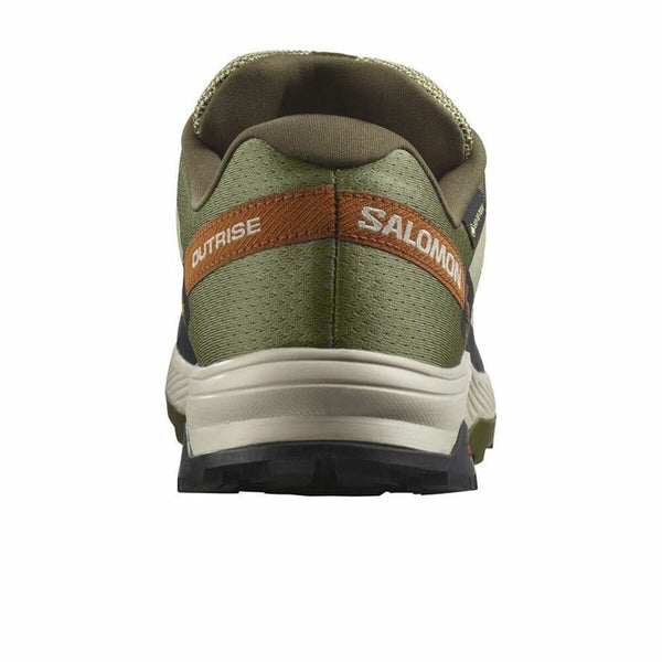 Chaussures de sport Salomon Outrise Gore-Tex jaunes pour hommes