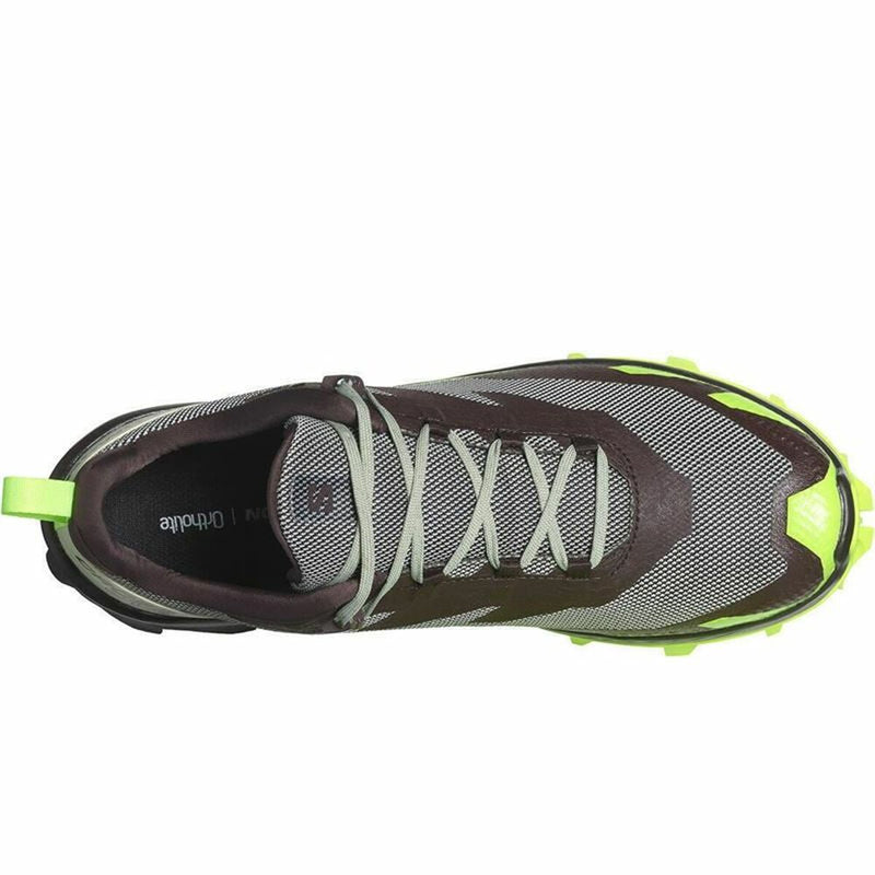 Chaussures de sport Salomon Cross Over 2 Gore-Tex pour homme vert citron