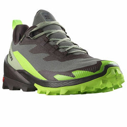 Chaussures de sport Salomon Cross Over 2 Gore-Tex pour homme vert citron