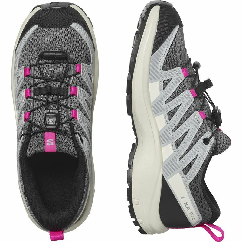 Zapatillas Deportivas Infantiles Salomon Salomon XA Pro V8 Quiet Shade Gris oscuro