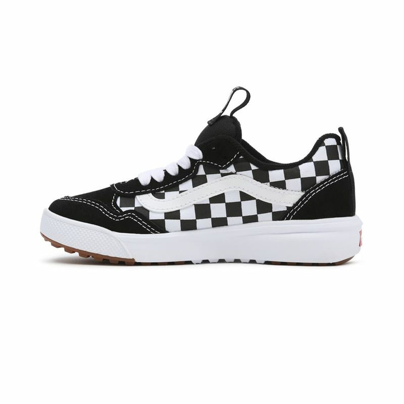 Chaussures décontractées pour enfants Vans Range Exp Checkerboard blanc noir