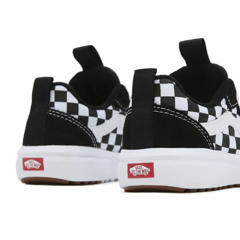 Chaussures décontractées pour enfants Vans Range Exp Checkerboard blanc noir