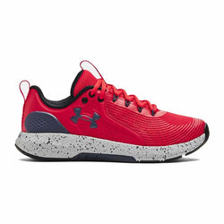 Chaussures de sport Under Armour Charged Commit rouges pour hommes