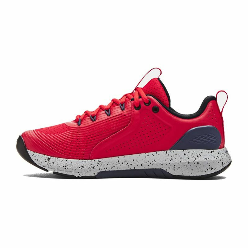 Chaussures de sport Under Armour Charged Commit rouges pour hommes