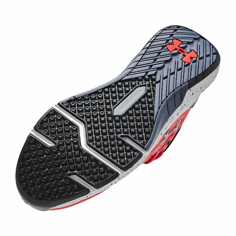 Chaussures de sport Under Armour Charged Commit rouges pour hommes