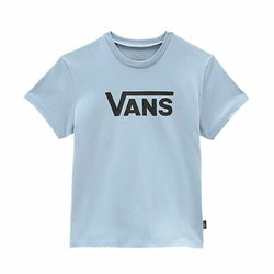 Camiseta de Manga Corta Infantil Vans Flying V Crew Azul