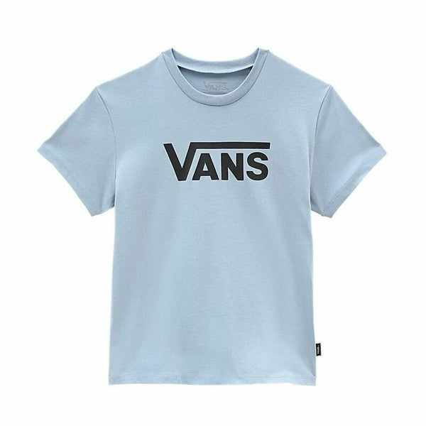 Camiseta de Manga Corta Infantil Vans Flying V Crew Azul