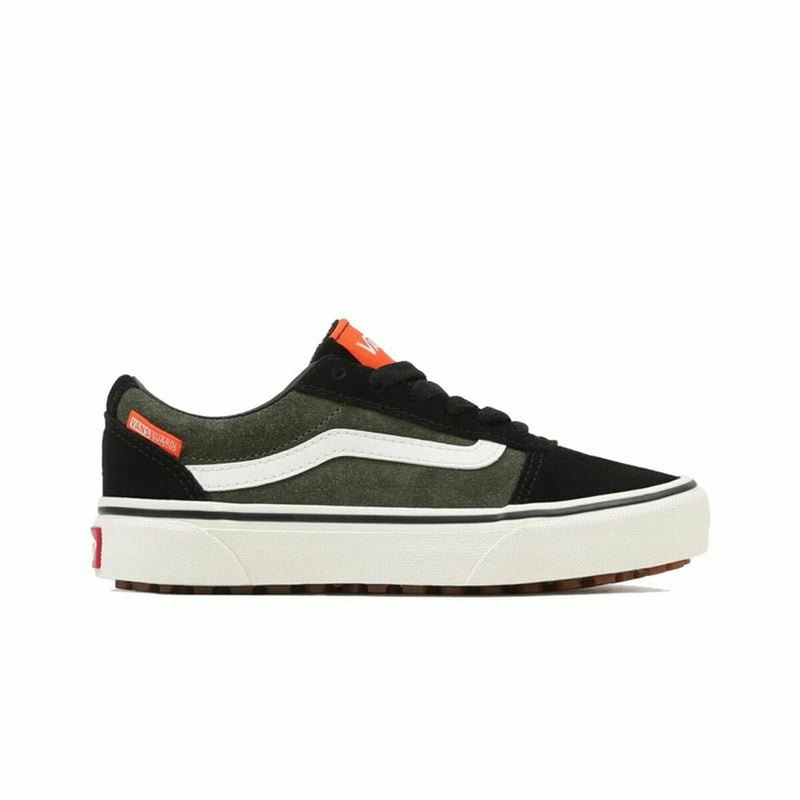 Zapatillas Casual Niño Vans Ward VansGuard Gris Naranja Negro