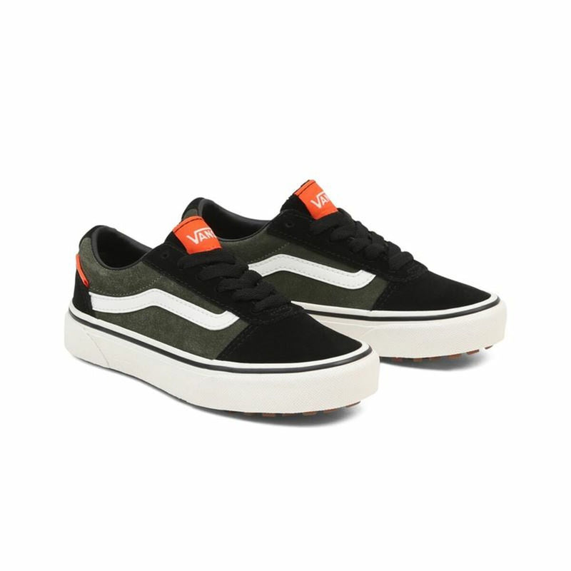 Zapatillas Casual Niño Vans Ward VansGuard Gris Naranja Negro