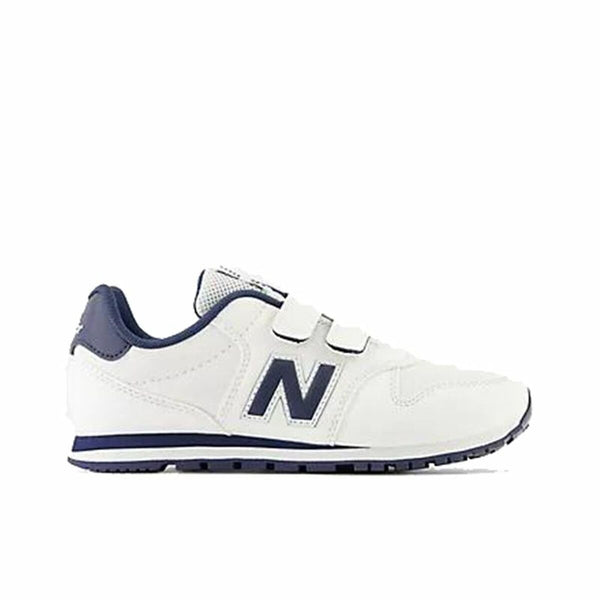 Chaussures décontractées New Balance 500 Hook Loop blanches pour garçon