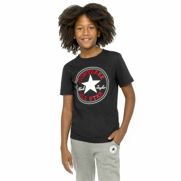 T-shirt à manche courte Converse Chuck Taylor All Star Core noir