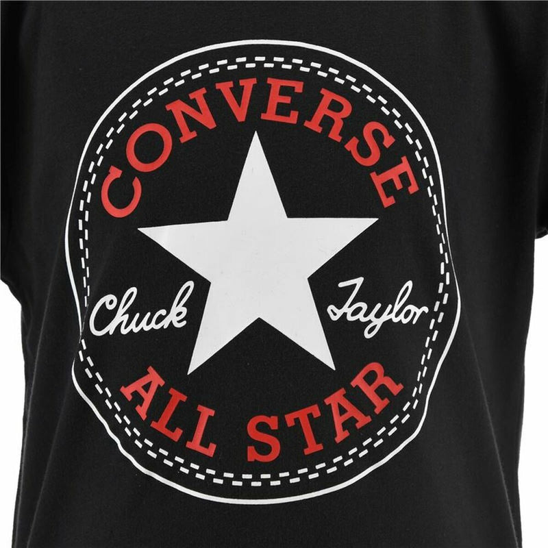 Conjunto Deportivo para Niños Converse Chuck Taylor Patch Negro