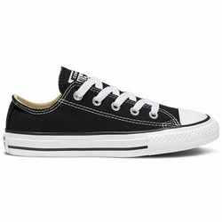 Baskets décontractées Converse All Star Classic Low noires pour garçons