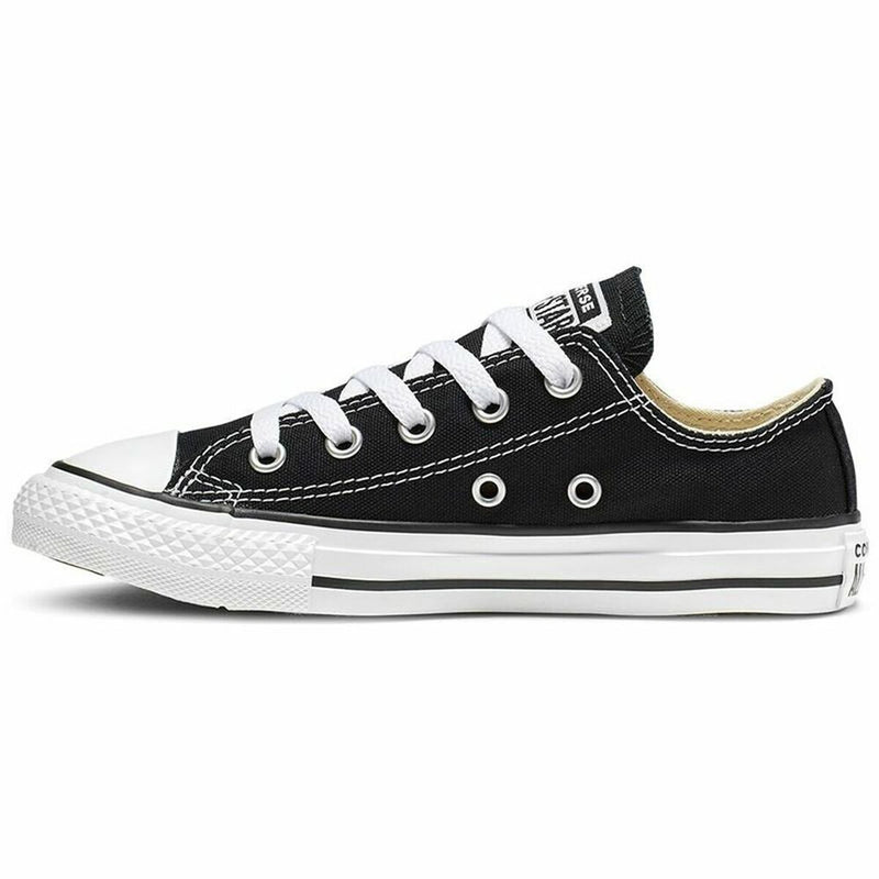 Baskets décontractées Converse All Star Classic Low noires pour garçons