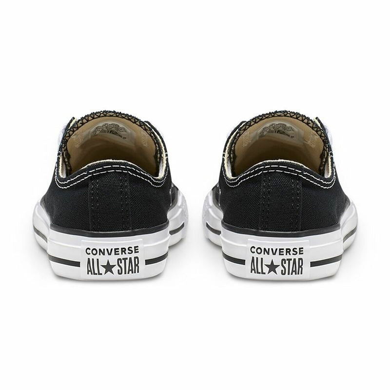 Baskets décontractées Converse All Star Classic Low noires pour garçons