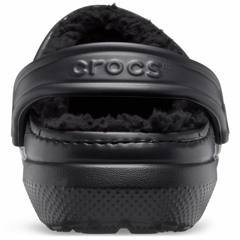 Zuecos Crocs  Classic Lined Clog Negro