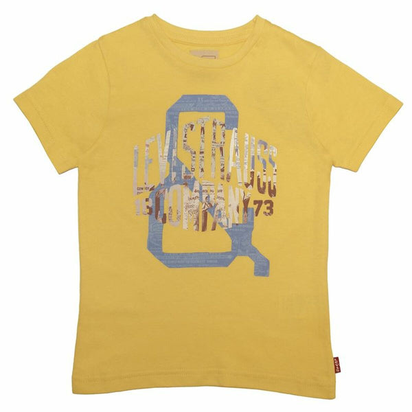 Camiseta de Manga Corta Infantil Levi's Blanco