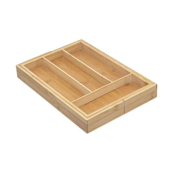 Organizador para Cubiertos 5five Madera Bambú (34 x 25 x 4,5 cm)