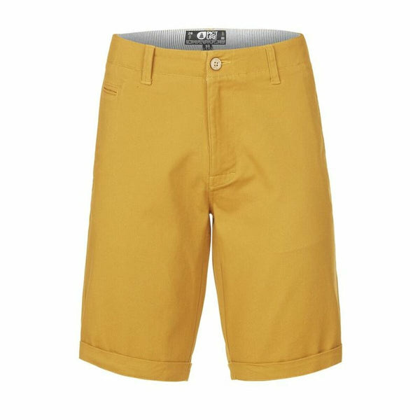 Pantalones Cortos Deportivos para Hombre Picture Wise Ocre