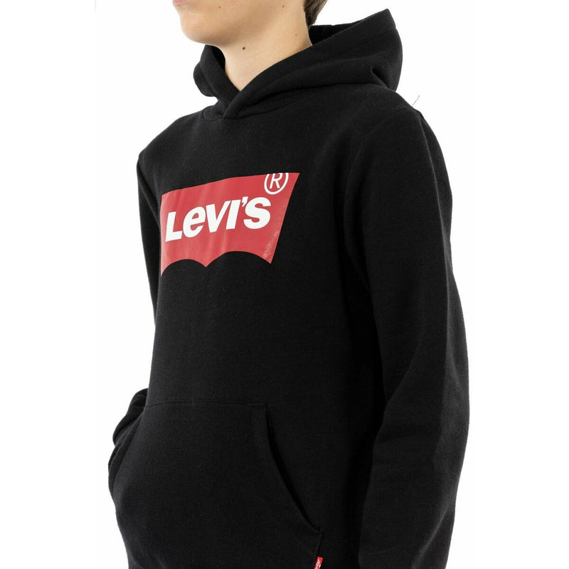 Levi's Sweat à capuche garçon 9E8778-023 Noir