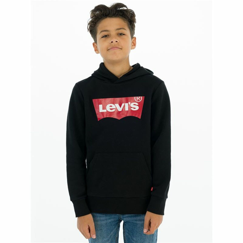 Levi's Sweat à capuche garçon 9E8778-023 Noir