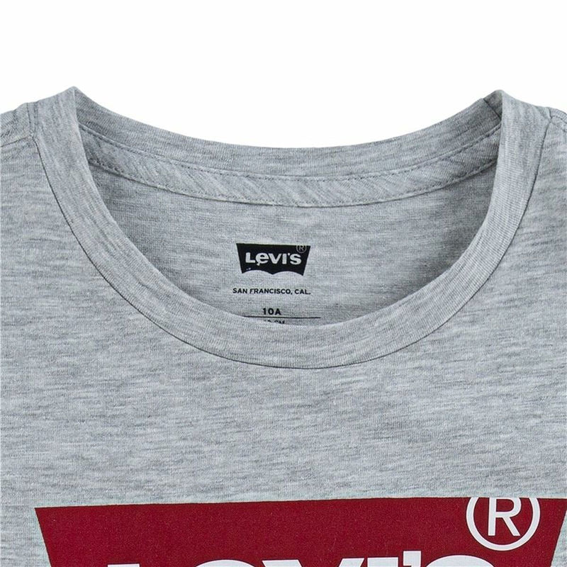 T-shirt à manches courtes enfant Levi's Batwing gris clair