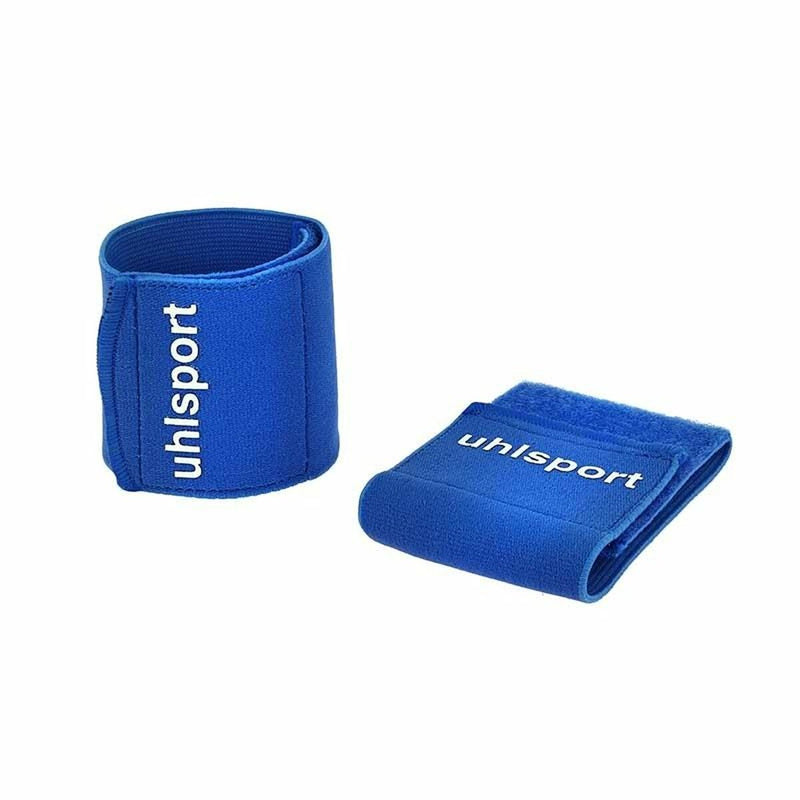 Banda Sujeta Espinilleras de Fútbol Uhlsport 1006963050001 Azul Talla única