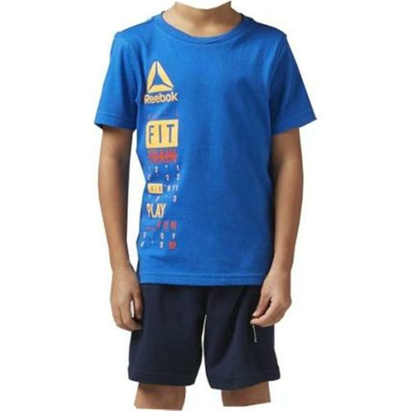 Conjunto Deportivo para Niños Reebok BK4380 Azul