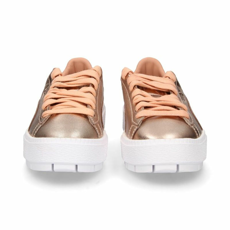 Zapatillas Casual de Mujer Puma Basket Platform Trace Luxe