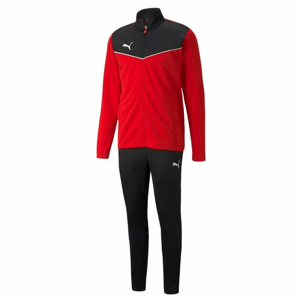 Survêtement Puma Individualrise Track Adulte Noir/Rouge