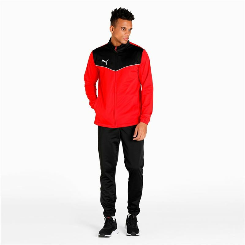 Survêtement Puma Individualrise Track Adulte Noir/Rouge