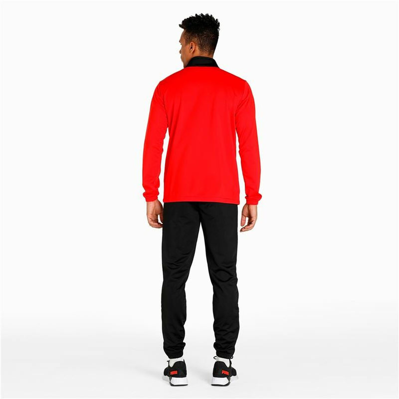 Survêtement Puma Individualrise Track Adulte Noir/Rouge