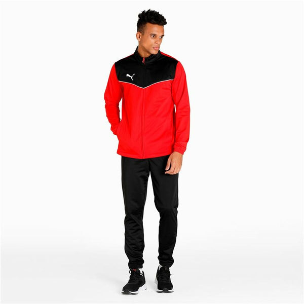 Survêtement Puma Individualrise Track Adulte Noir/Rouge