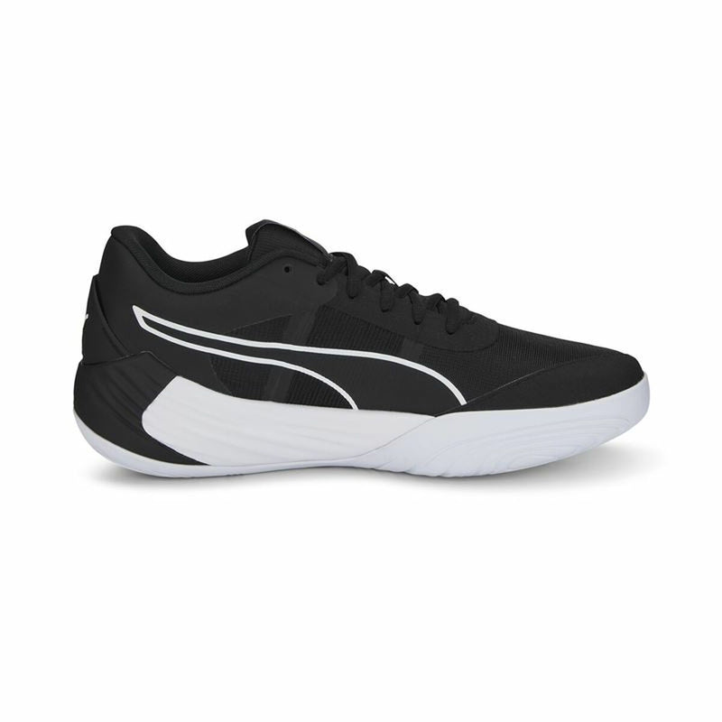 Zapatillas de Baloncesto para Adultos Puma Fusion Nitro Team Negro Unisex