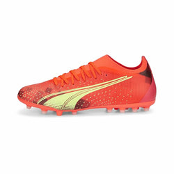 Botas de Fútbol para Adultos Puma Ultra Match MG Naranja