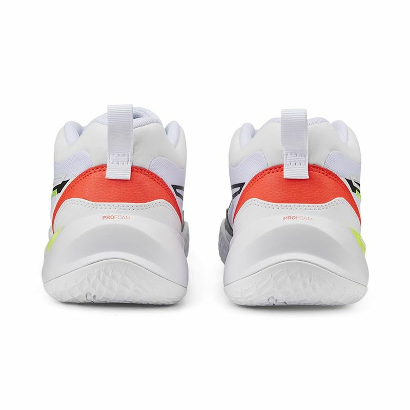 Zapatillas de Baloncesto para Adultos Puma Playmaker Pro Blanco