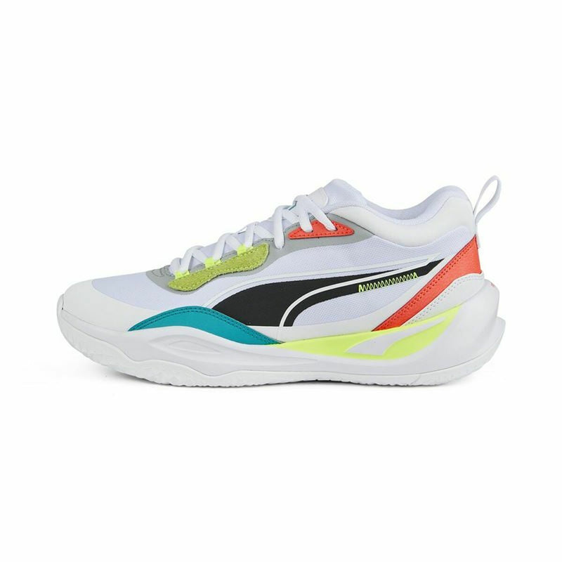 Zapatillas de Baloncesto para Adultos Puma Playmaker Pro Blanco