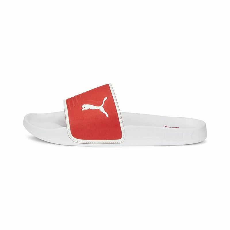 Chanclas Puma 2.0 Shower Blanco Rojo Goma